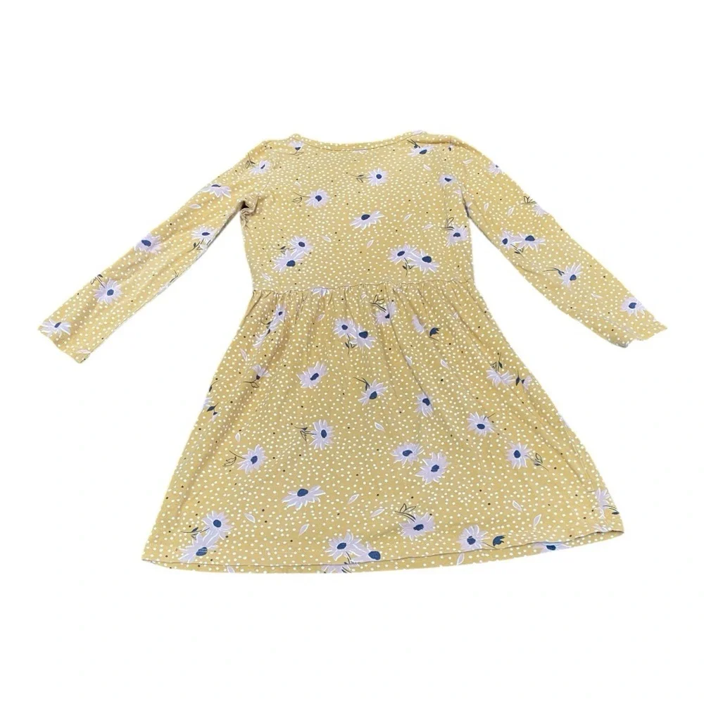 Carter’s Floral Yellow Girls  Dress Size 7